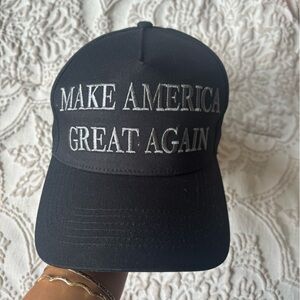 All black make America great again hat